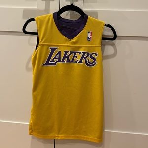 Youth Reversible Lakers Jersey Sz Small #11